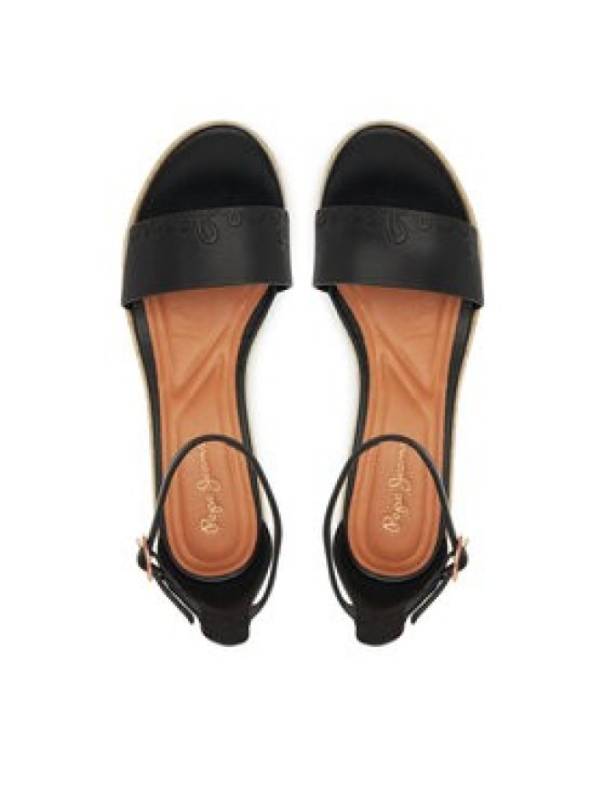 Pepe Jeans Espadryle PLS90691 Czarny