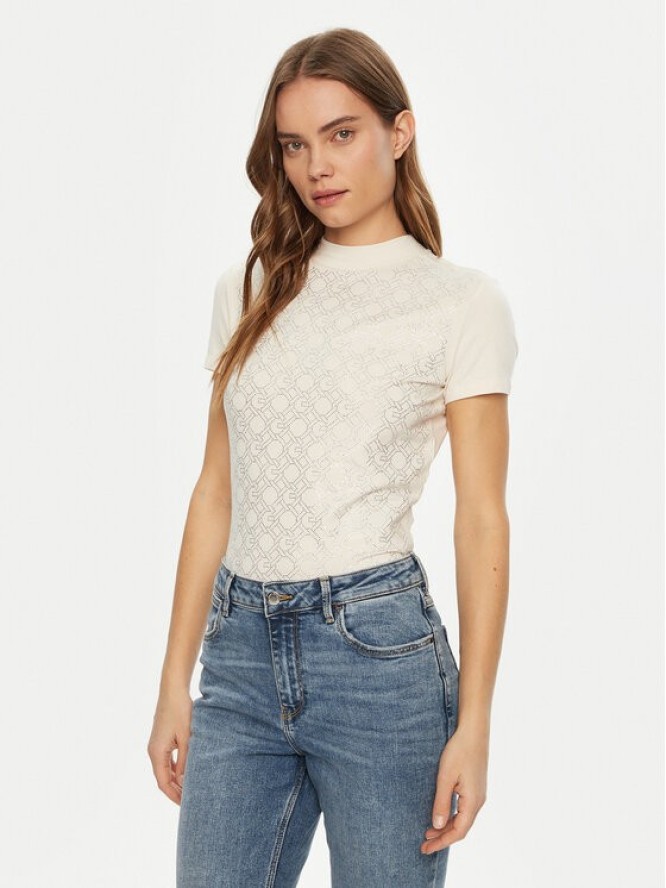 Guess T-Shirt W5RI15 J1314 Biały Regular Fit