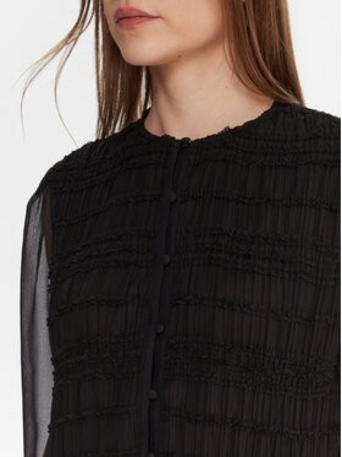 French Connection Bluzka 72ZAY Czarny Regular Fit