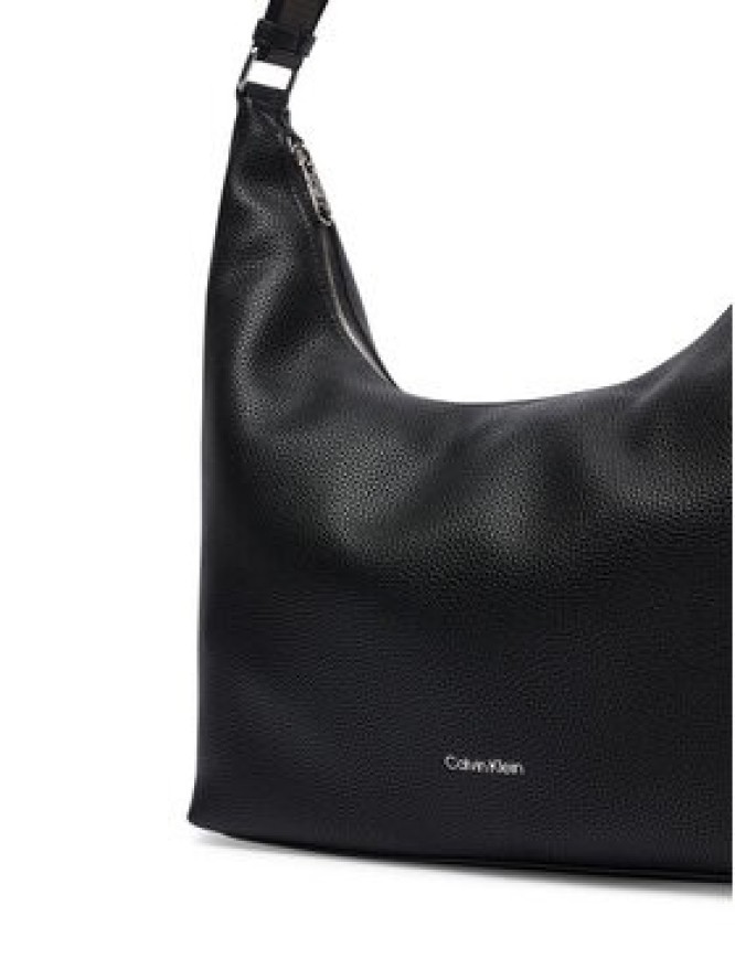 Calvin Klein Torebka Webbing Strap Md Shoulder Bag LV04F3891G Czarny