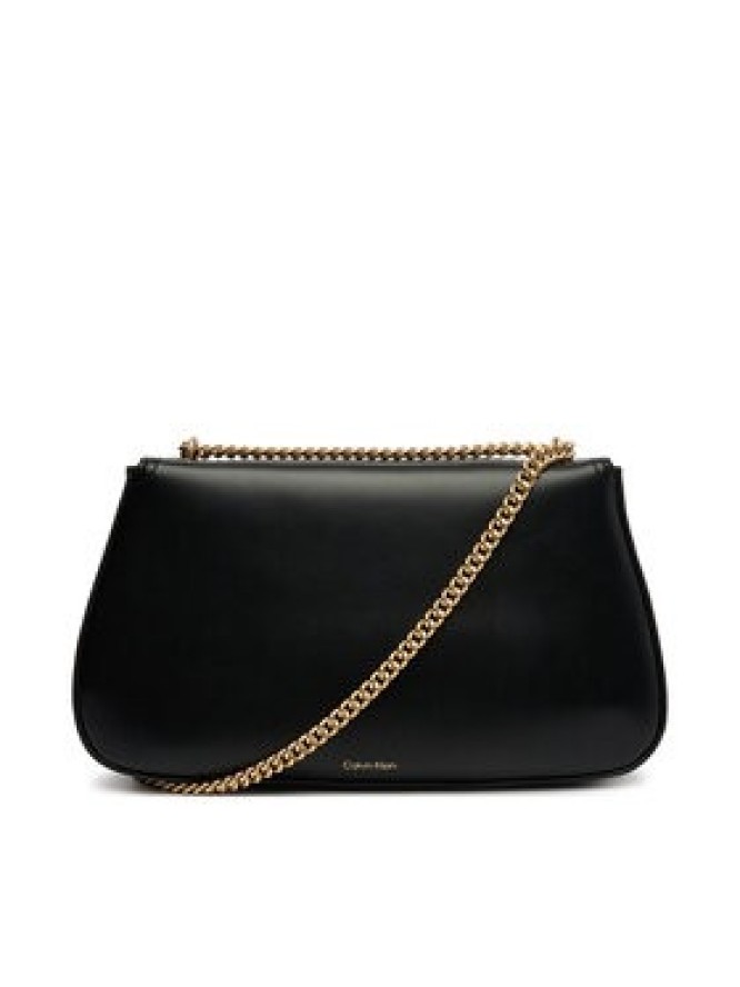 Calvin Klein Torebka Ck Convertible Chain Medium Bag LV04F3171G Czarny