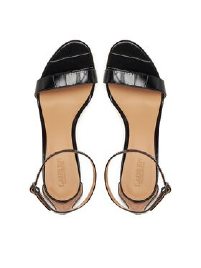 LAUREN RALPH LAUREN Sandały Allie 802974367006 Czarny