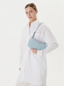 Calvin Klein Torebka Ck Small Shoulder Bag LV04F3170G Błękitny