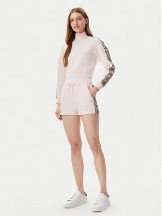 Guess Bluza V3RQ12 KB3P2 Różowy Regular Fit