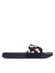 Tommy Hilfiger Klapki Th Braided Pool Slide FW0FW09203 Kolorowy