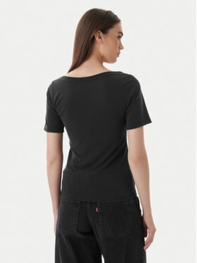 ONLY T-Shirt Free 15367559 Czarny Regular Fit