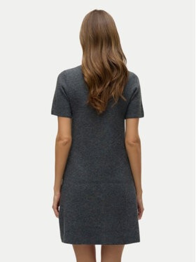Vero Moda Sukienka dzianinowa Johanna 10333908 Szary Standard Fit