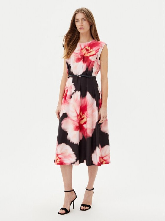 DKNY Sukienka koktajlowa DD5H2J04 Czarny Regular Fit