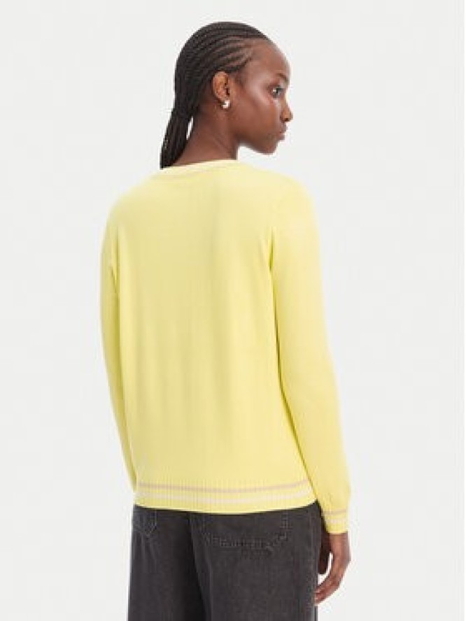 Liu Jo Sport Sweter TA6068 MS49I Żółty Regular Fit