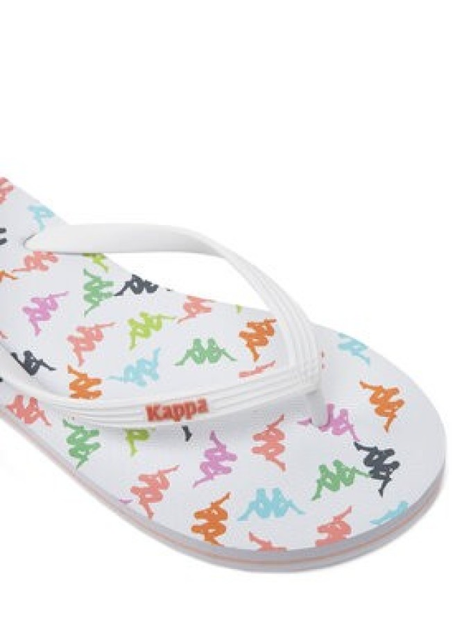 Kappa Japonki 351C22W White - Pink Coral - Pink Fuchsia Kolorowy