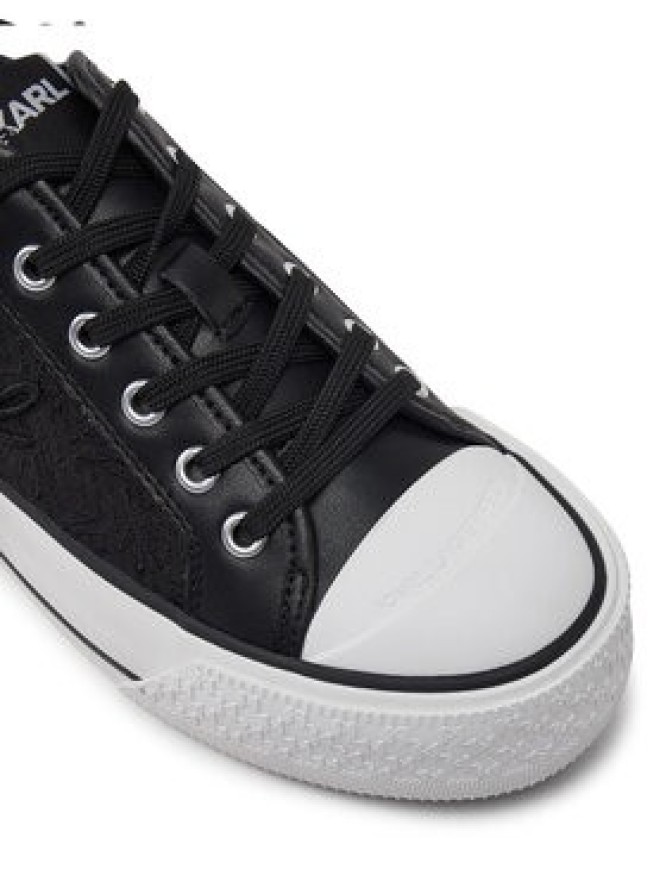 KARL LAGERFELD Trampki Kampus Max III KL60611F Czarny