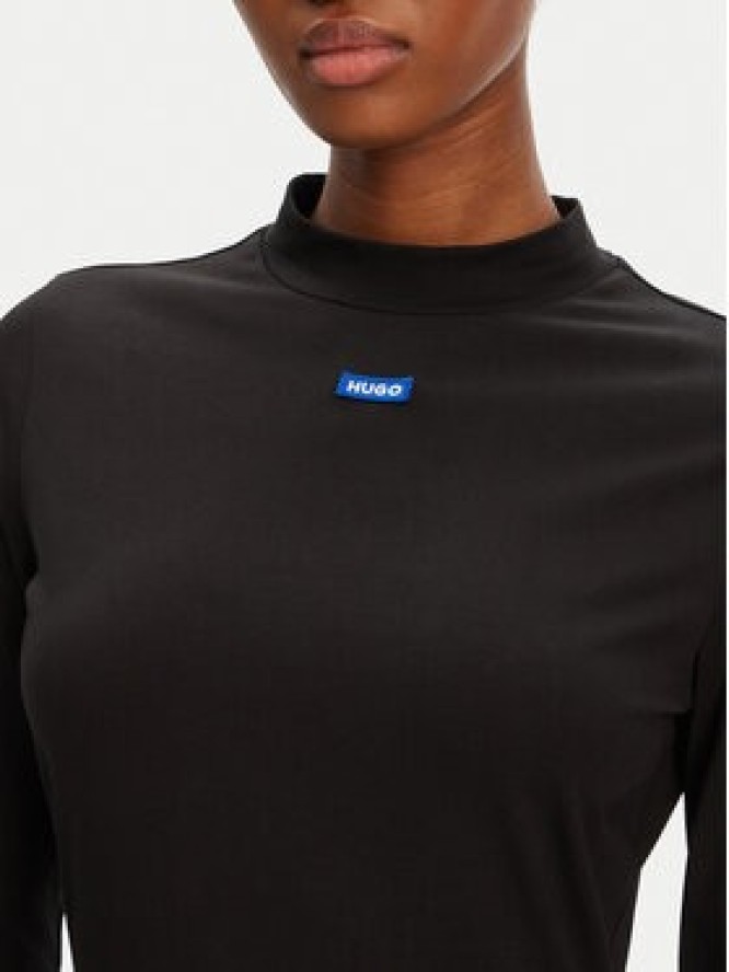 HUGO Sukienka codzienna Nilla 50545016 Czarny Slim Fit