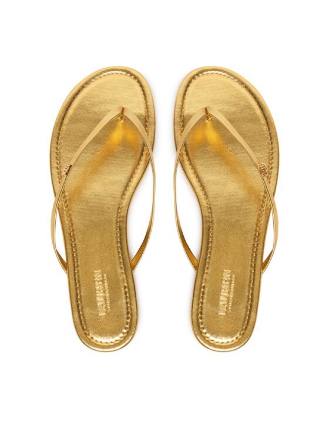 LAUREN RALPH LAUREN Japonki 802959563001 Złoty
