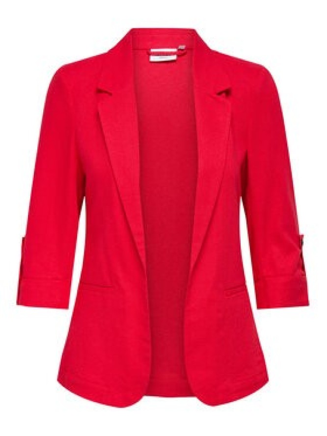 ONLY Marynarka Caro 15312199 Czerwony Loose Fit