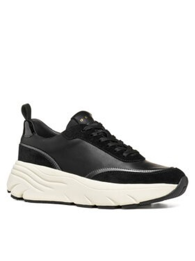 Geox Sneakersy D Diamanta D66UFA 08522 C9999 Czarny