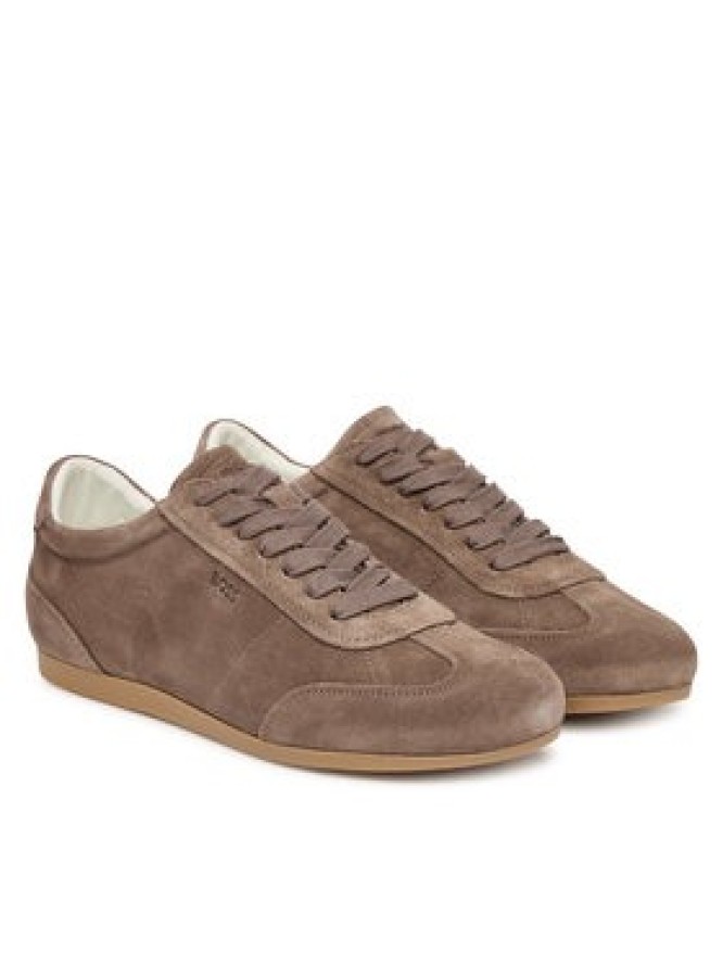 BOSS Sneakersy Solenne 50575226 Brązowy
