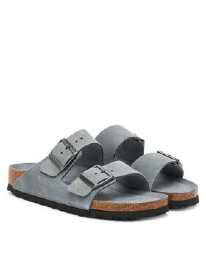 Birkenstock Klapki Arizona Sfb 1030912 Szary