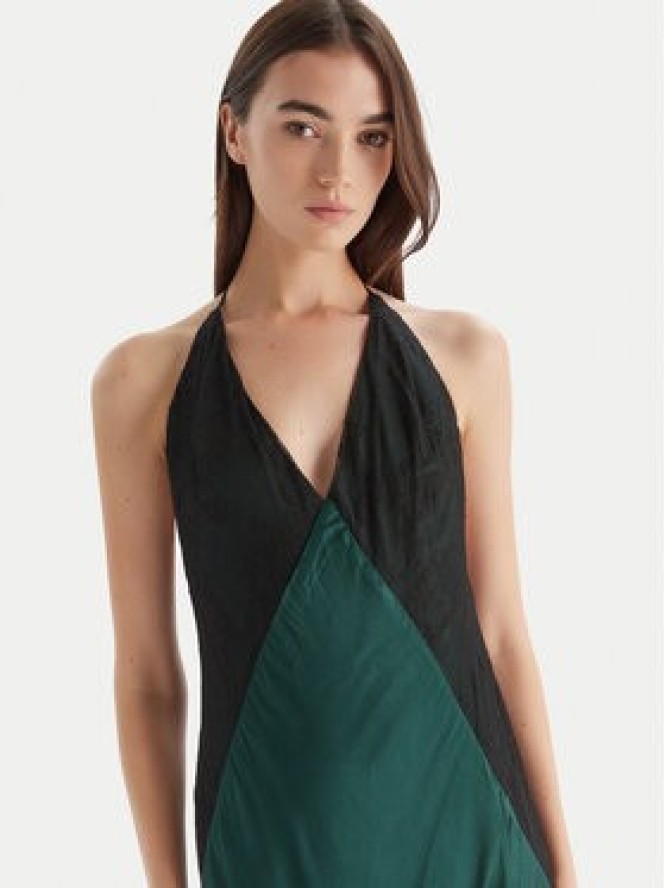 Bardot Sukienka wieczorowa Estrella Haltrel 59977DB Zielony Regular Fit