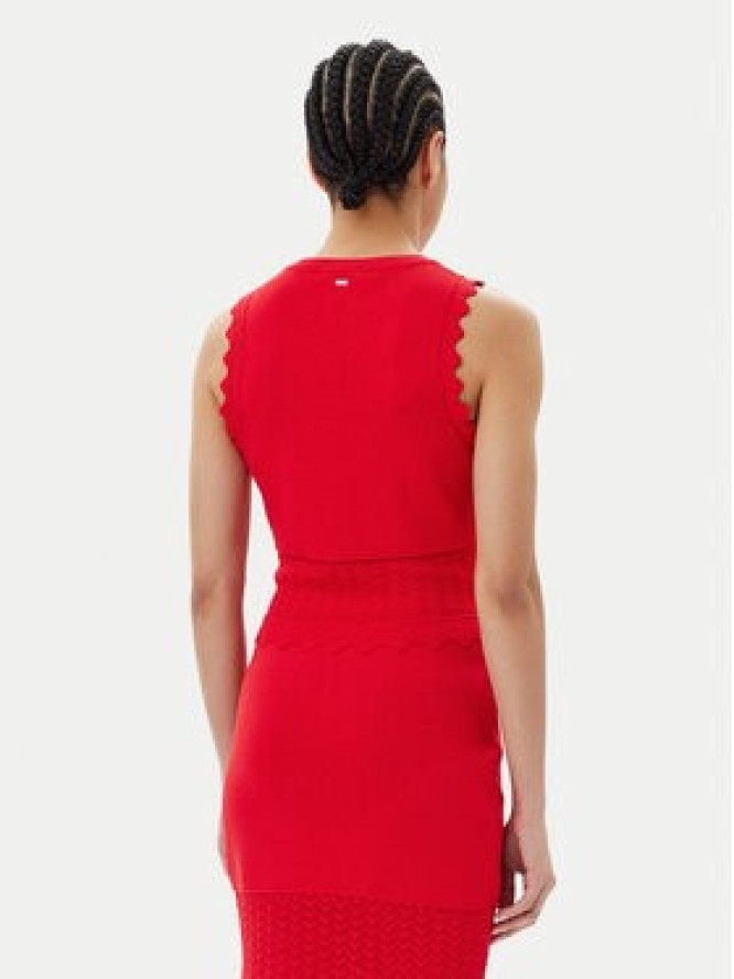 Gaudi Top 511FD43007 Czerwony Slim Fit