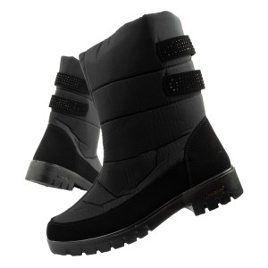 Buty zimowe śniegowce damskie Progress ocieplane