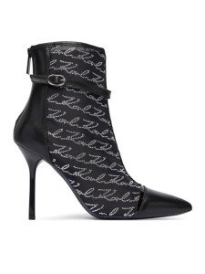 KARL LAGERFELD Botki Sarabande KL30976 Czarny