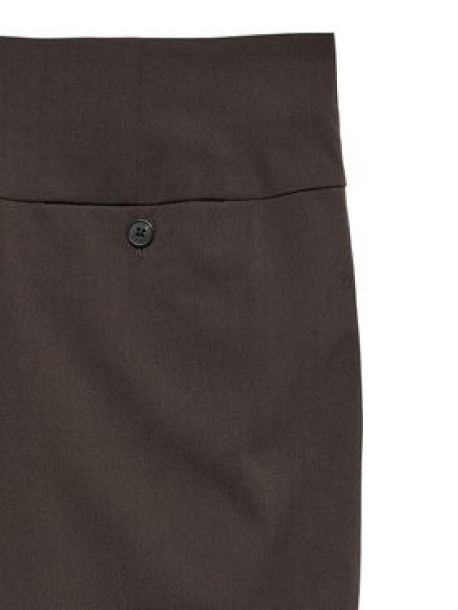 Vero Moda Spodnie materiałowe Sigga 10336315 Brązowy Wide Leg