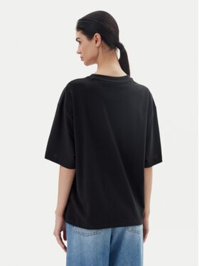 BOSS T-Shirt C_Eboyfriend_4 50540441 Czarny Oversize