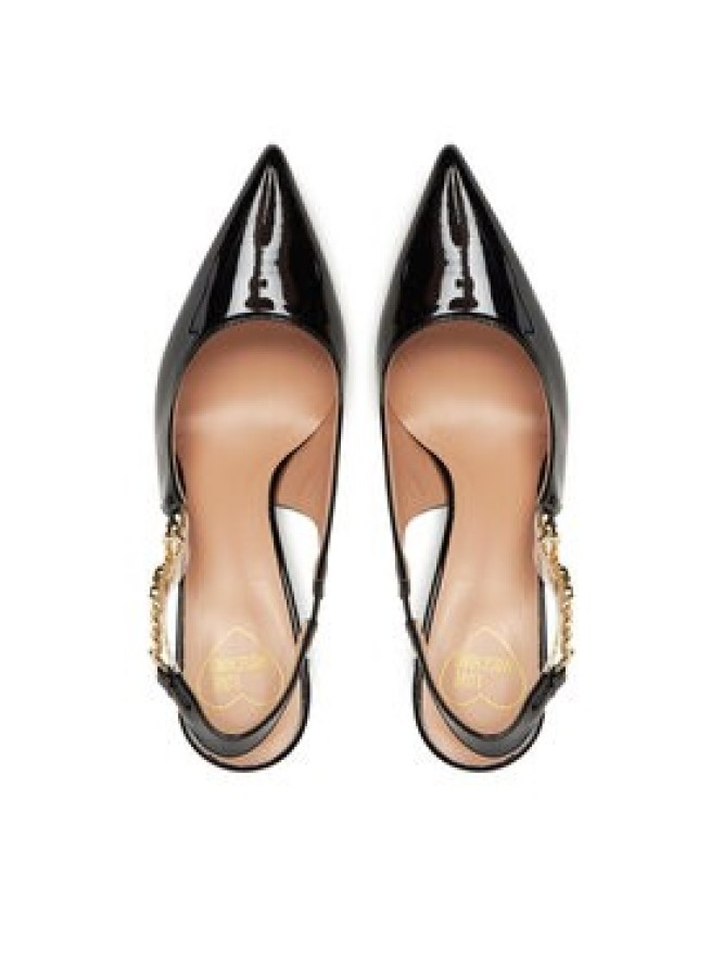 LOVE MOSCHINO Szpilki JA10139G0MIH0000 Czarny