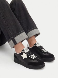 Guess Jeans Sneakersy EO-GSJ120 Czarny