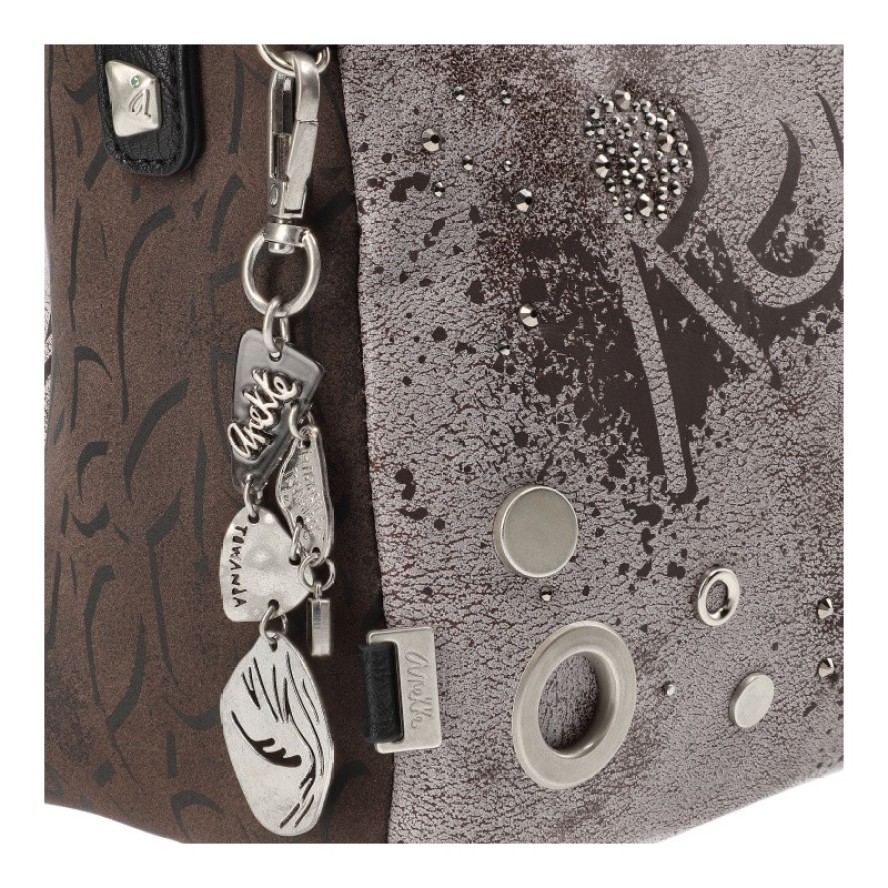 Brązowa Listonoszka Anekke Modna Torebka Damska Premium