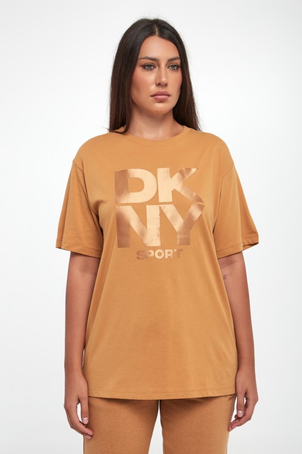T-shirt damski DKNY