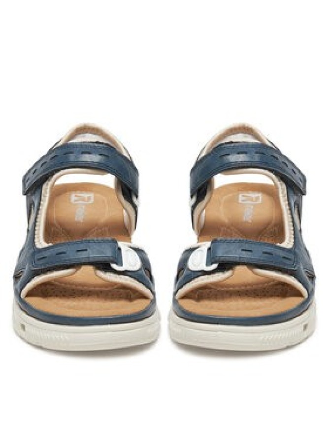 Rieker Sandały 64066-14 Niebieski