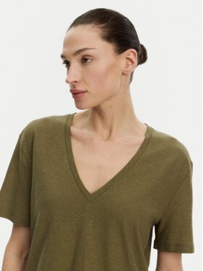 ACCESS FASHION T-Shirt 53-2148-611 Zielony Regular Fit