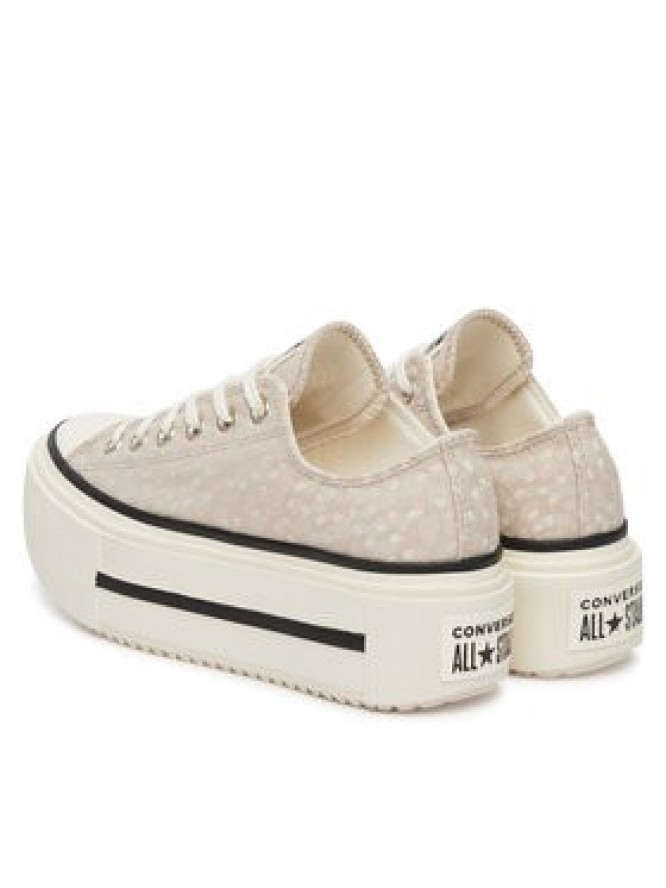 Converse Trampki Chuck Taylor All Star Lift Double Stack Platform Deer A17884C Beżowy