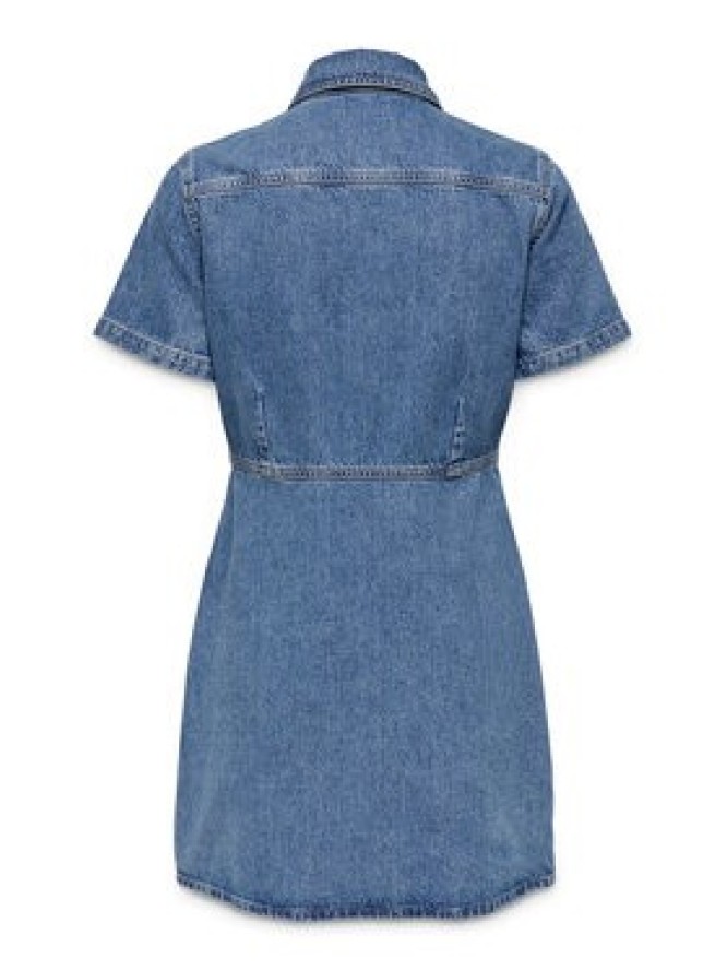 ONLY Sukienka jeansowa Malia 15355044 Niebieski Regular Fit