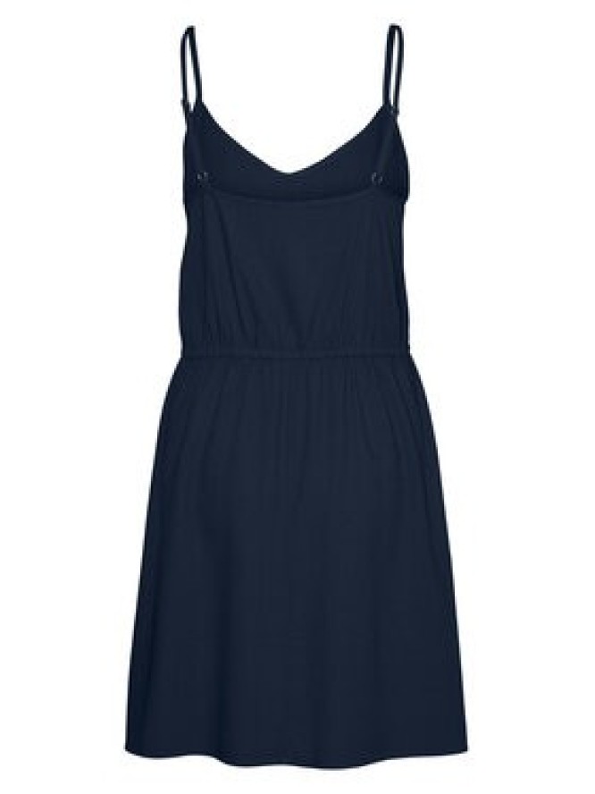 Vero Moda Sukienka letnia Mymilo 10303689 Granatowy Regular Fit