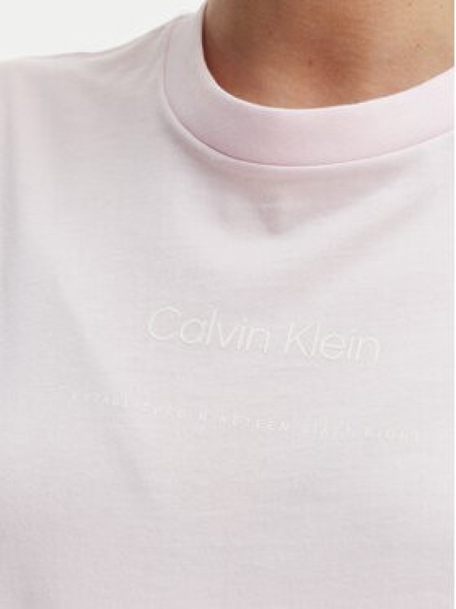 Calvin Klein Jeans T-Shirt Classic LV047C811G Różowy Regular Fit
