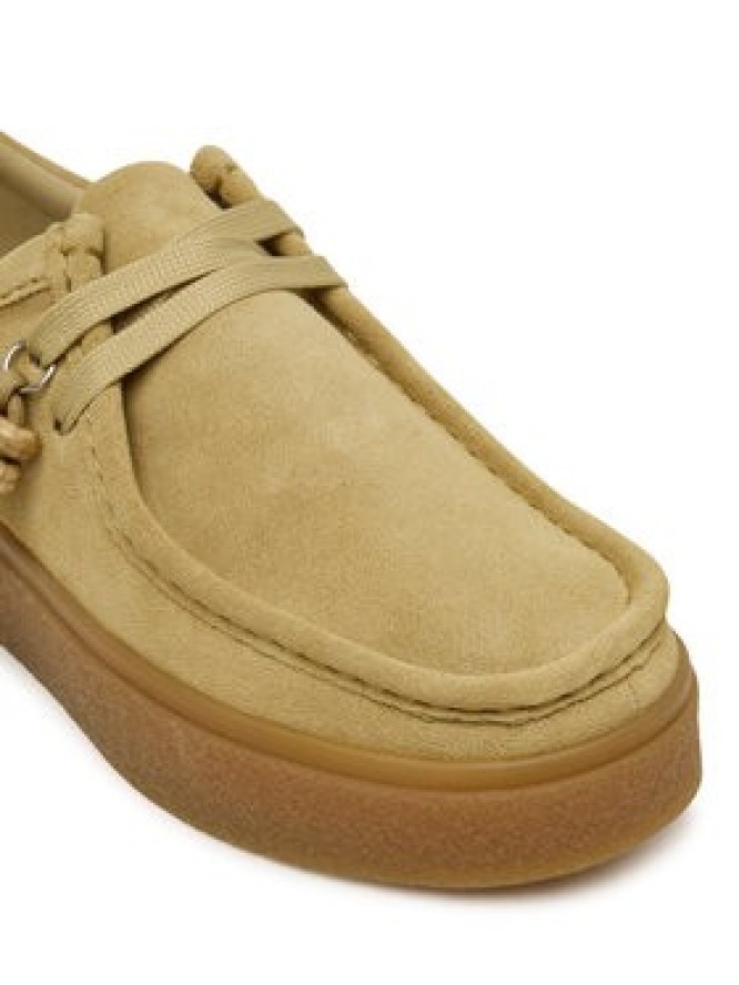 Clarks Półbuty Boxbee Walla. 26328110 Beżowy