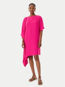 LOLA CASADEMUNT Sukienka koktajlowa MS2616029 Różowy Regular Fit