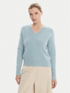 Weekend Max Mara Sweter Visista 2525366122 Błękitny Regular Fit