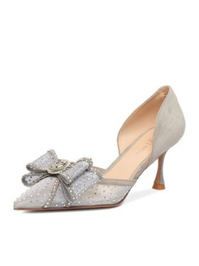 Eva Minge Szpilki EO-AVA-78096-202 Szary