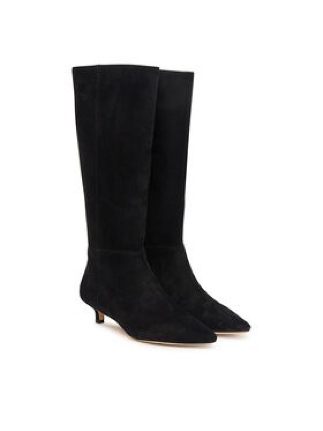 LAUREN RALPH LAUREN Kozaki 802P15726005 Czarny