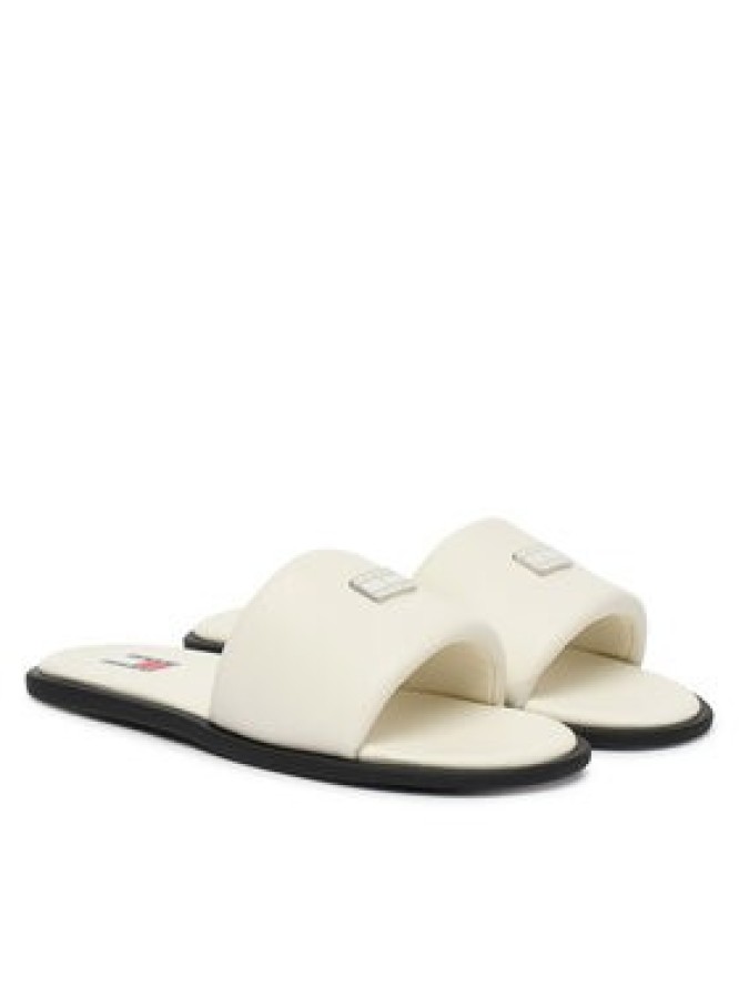 Tommy Jeans Klapki Tjw Soft Padded Casual Slide EN0EN02950 Biały