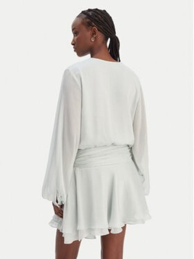 Guess Sukienka koktajlowa W6GK46 W1931 Zielony Regular Fit