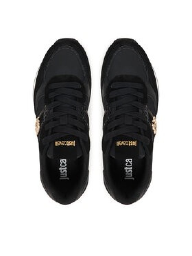 Just Cavalli Sneakersy 80RA3SJ2 ZSE68 Czarny