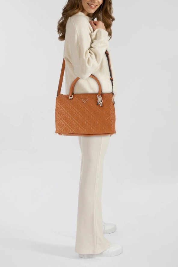 GUESS Brązowa damska torebka Adelasia