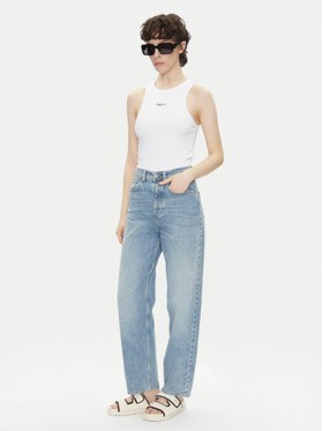 Pepe Jeans Jeansy PL204739 Niebieski Loose Fit