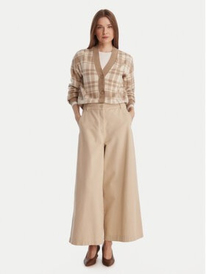 Vero Moda Kardigan Gold Art 10332210 Beżowy Regular Fit