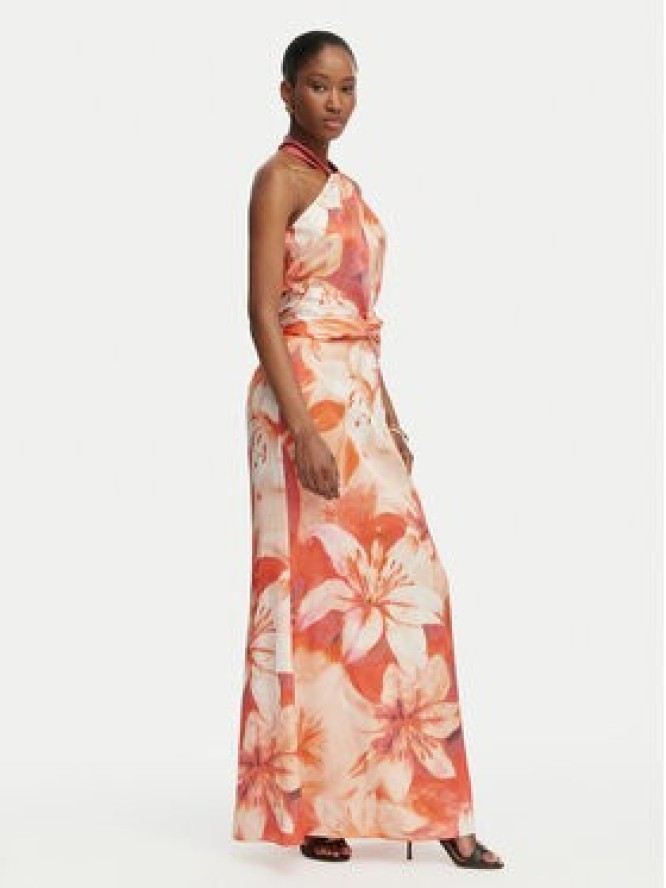 Marciano Guess Sukienka koktajlowa G6GK27 W1868 Pomarańczowy Regular Fit