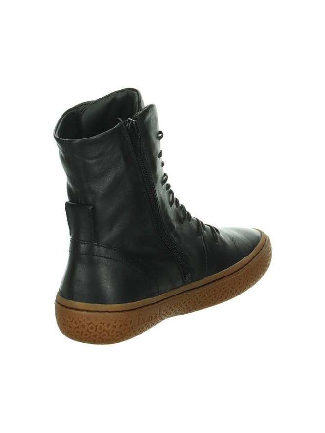 Think! Skórzane botki "Tjub" w kolorze czerwonym rozmiar: 36